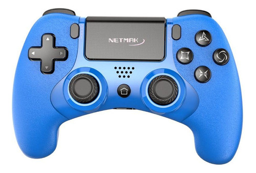 Netmak Joystick Inalambrico Nm-p401-b Azul Compatible Ppct