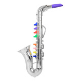 Juguete De Saxofón De Plástico Para Niños Mini Saxofón S [u]