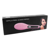 Cepillo Alaciador Cabello Peine Plancha De Ceramica Caliente