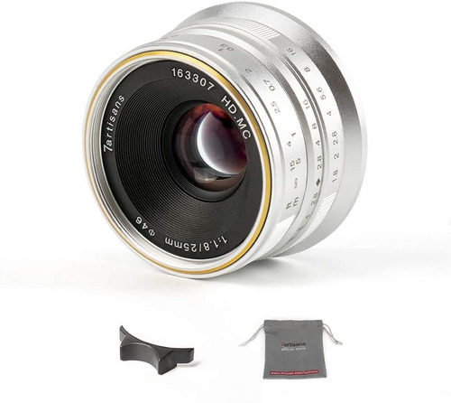 Lente 7artisans 25mm F1.8 Aps-c Para Mft M4 / 3 Panasonic