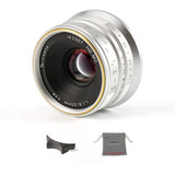 Lente 7artisans 25mm F1.8 Aps-c Para Mft M4 / 3 Panasonic