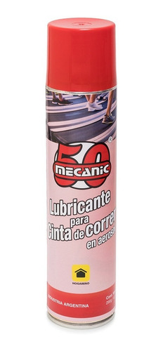 Silicona Lubricante Cintas Correr 427ml Mecanic Aerosol X12u