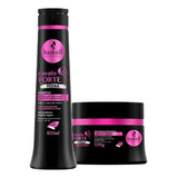 Kit Haskell Cavalo Forte Hidra Shampoo 500ml, Máscara 300g