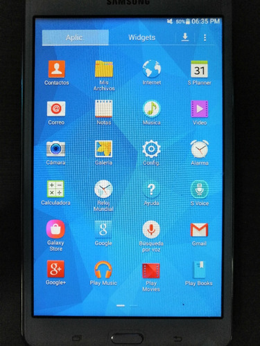  Samsung Galaxytab4 Blanca Con Micro Sd Y Cargador 
