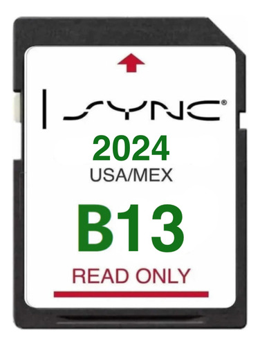 Tarjeta Navegación Sd Gps Ford B13 2022 Actualizada