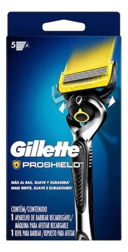 Máquina Para Afeitar Gillette  Fusion5 Proshield