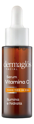 Dermaglós Facial Sérum Vitamina C Antioxidante Iluminador