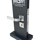 Fechadura Para Porta Banheiro Wc Modena Cromado Mgm