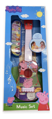 Peppa Pig Instrumentos Musicales Guitarra Y Armónica