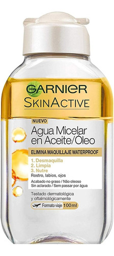 Garnier Agua Micelar Desmaquillante Bifasica Cn Aceite 100ml