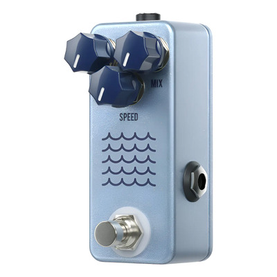Pedal Analogico Jhs Tidewater Tremolo Tipo Blackface Vintage Azul Acero