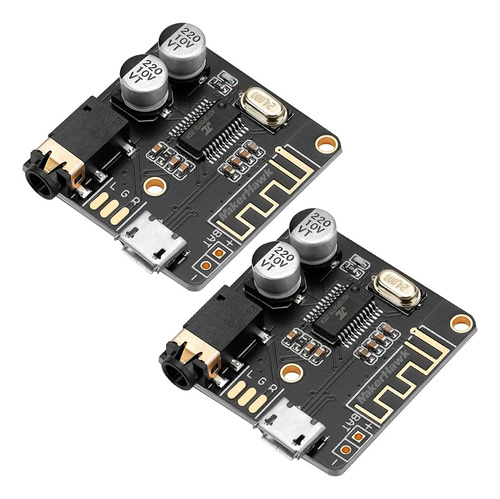 Makerhawk 2 Unids Bluetooth Audio Receptor Board Bt 5.0 Amp.