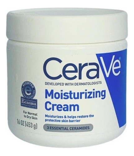  Cerave Creme Hidratante 453g Original Importado Eua