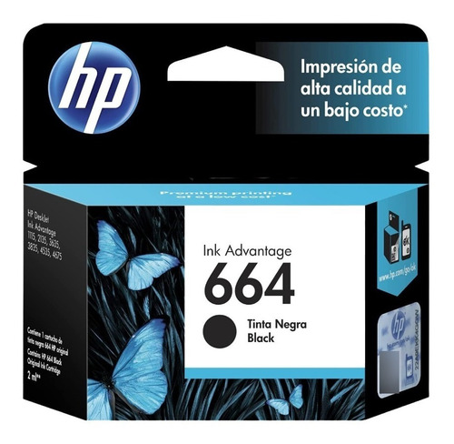 Cartucho De Tinta Hp 664 Ink Advantage Original