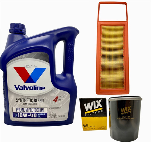 Kit Filtros + Aceite Valvoline Honda Fit 1.4 2003 A 2008