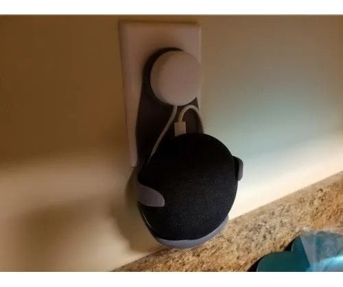 Suporte De Parede Para Google Home Mini Tomada Stand 