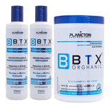 Kit Btx Organico Plancton Sem Formol Shampoo Condicionador