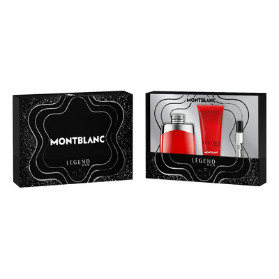 Set Montblanc Legend Red Edp 100ml +7.5ml+ Shower 100ml | Envío gratis