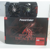 Placa De Vídeo Amd Powercolor Red Dragon Rx 570 4gb
