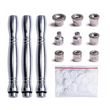 Microdermoabrasion 9 Puntas Diamantes Kit Completo Diamond