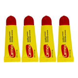  Kit Com 4 Carmex Lip Balm Classic Medicated - Original Eua