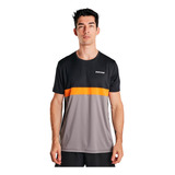 Remera Hombre Tenis Padel Babolat Drive Negra