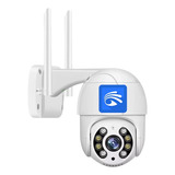 Câmera De Segurança Ip Wifi Yoosee A8 Branca Full Hd Ip66