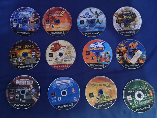 Lote De 17 Juegos Play Station 2 Ps2