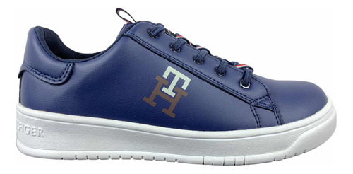 Tenis Tommy Hilfiger Mujer Sneaker T3b9 32466 Look Trendy