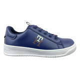 Tenis Tommy Hilfiger Mujer Sneaker T3b9 32466 Look Trendy