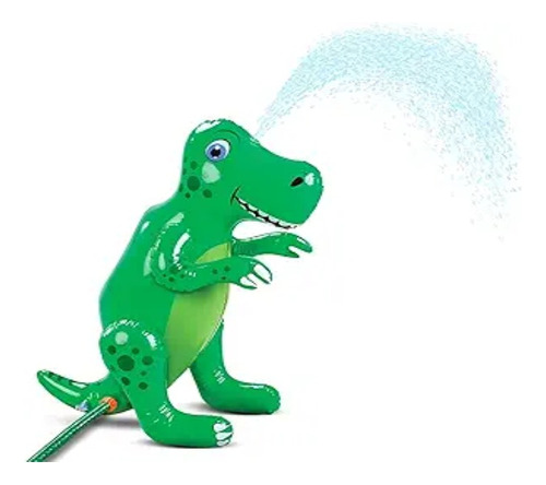 Dinosaurio Inflable De Verano Rociador De Agua Niños Juegos