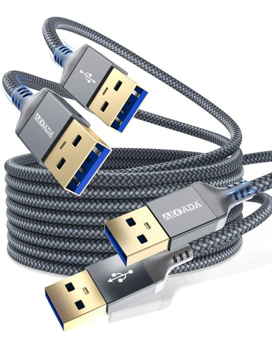 Usb A A Usb Un Cable 3 0 3 2pack 3 Pies 6 Pies 6 Usb Un...