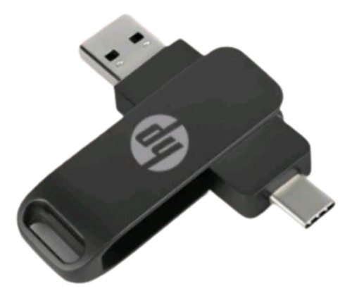 Pendrive Hp 2 Em 1 1tb Usb 2.0 De Metal + Brindes 