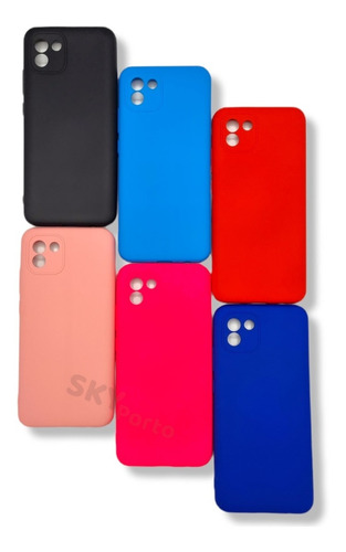 Funda De Silicona Con Felpa Para Samsung A03