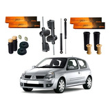 Kit Amortecedor Dianteiro Traseiro Renault Clio 1.0 2010