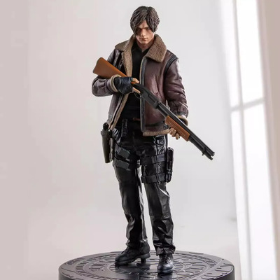 Novo Figura Decorativa Resident Evil Leon, Colección Pvc,