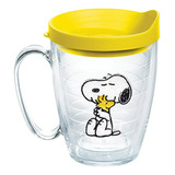 Vaso Aislado Doble Pared 16oz Snoopy Woodstock.