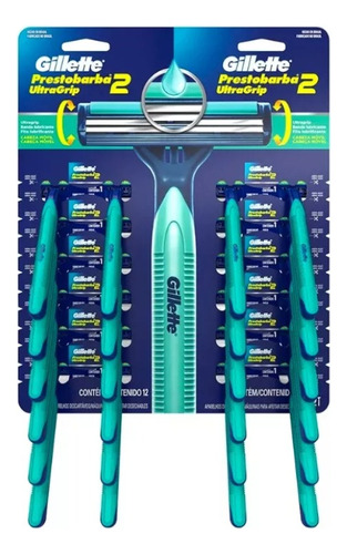 Aparelho Barbear Prestobarba Ultragrip Móvel Gillette C/24 