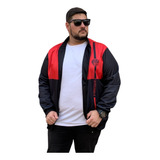 Jaqueta Plus Size Masculina Estampada Esportiva Casual Chic