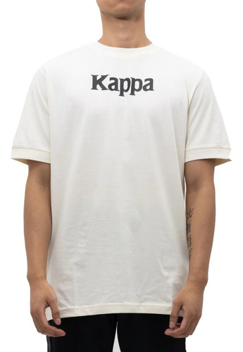 Remera Manga Corta Kappa Daffon Beige