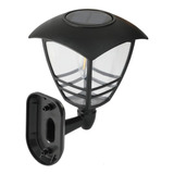 Farol Solar Pared Para Exteriores Impermeable Luz Led