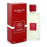 Perfume Guerlain Habit Rouge L'eau Para Hombre 100 Ml Edt