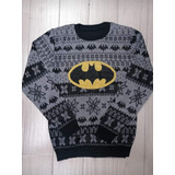 Suéter Navideño Batman Dúo Unitalla