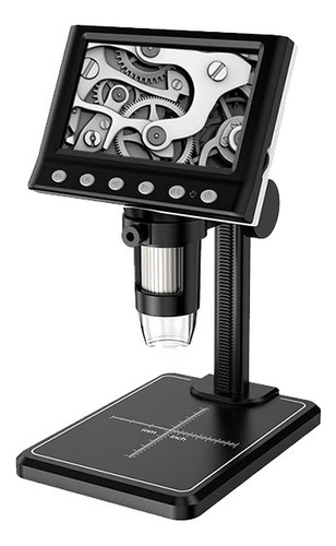 Microscopio Digital Lcd 4,3  8 Luces Led Fotos Videos 1000x