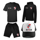 Buzo - Remera - Bermuda - Gorra - Combo River Plate Futbol