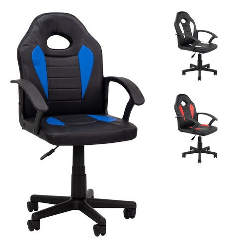 Silla Gamer Escritorio Ergonómica Giratoria Moderna Cómoda