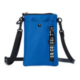 Bolsa Colcci Envelope Nylon Azul Boucher Dom