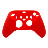 Funda Silicon Compatible Con Control Xbox One Series X Rojo