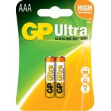 Pila Batería Gp Aaa Alcalina Ultra 1.5v Pack X2