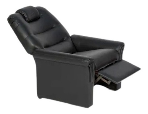 Sillon 1 Cuerpo Poltrona Diva Color Negro Color Living 